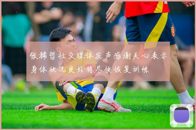 张稀哲社交媒体发声感谢关心表示身体状况良好将尽快恢复训练